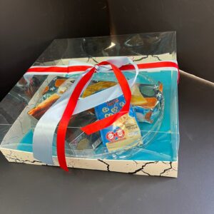 מגש עגול קריסטלי 4/3